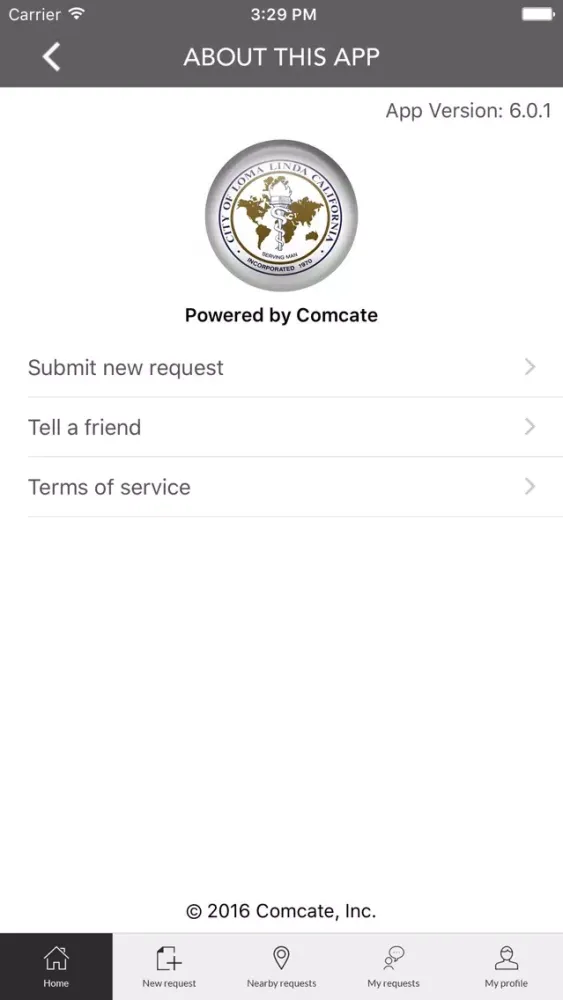 City of Loma Linda Smart Access Screenshots