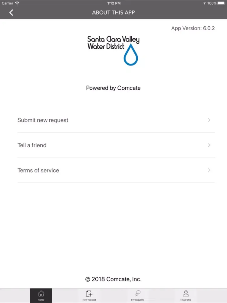 Capturas de tela do Access Valley Water iPad 