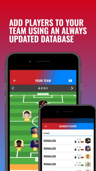 Ảnh chụp màn hình của FUT Scoreboard - Track & Alert