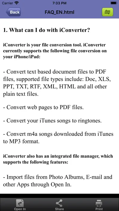 Captures d'écran de iConverter Pro - Convert Files
