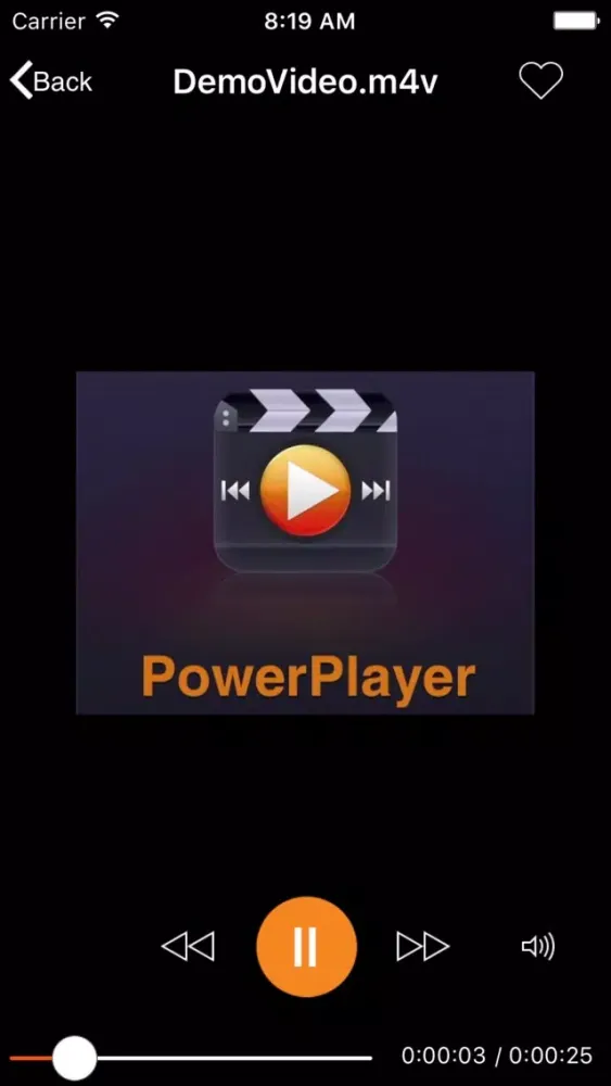 Capturas de pantalla de Power Video Player Pro for iPhone