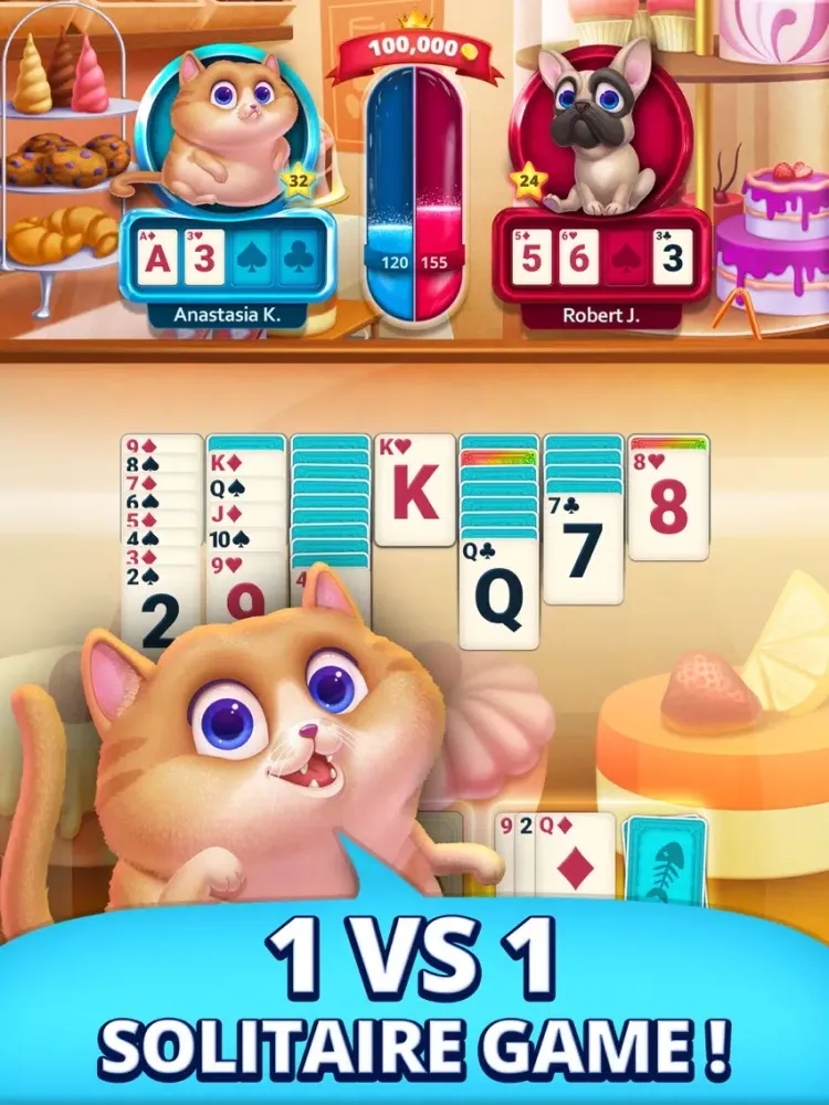 Solitaire Arena - Card Game iPad  स्क्रीनशॉट