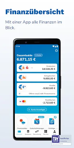TEO - Das neue Multibanking Screenshots