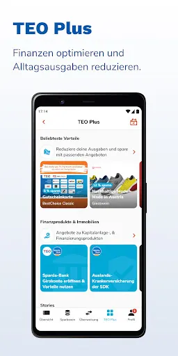TEO - Das neue Multibanking Screenshots