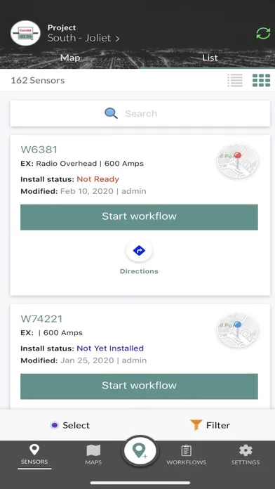 Screenshot di ComEd Line Sensor Install