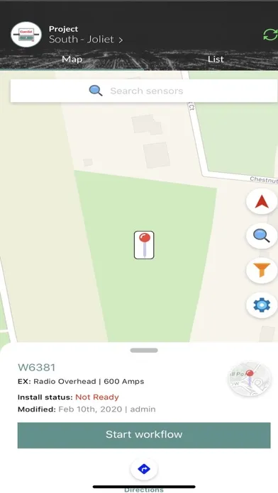 Screenshot di ComEd Line Sensor Install