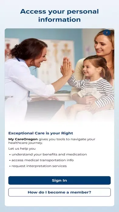 MyCareOregon Unlisted Screenshots