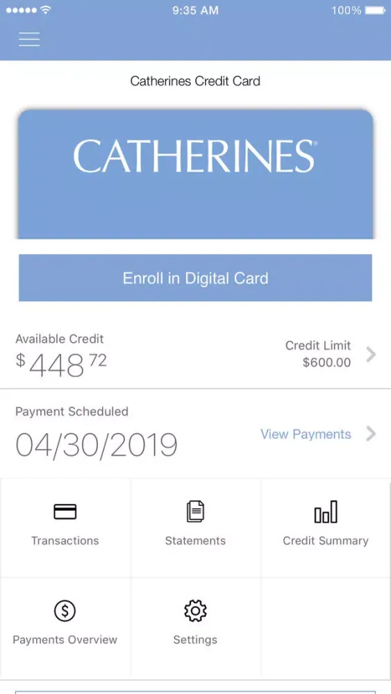 Catherines Card App Screenshots