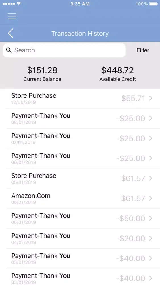 Catherines Card App Screenshots