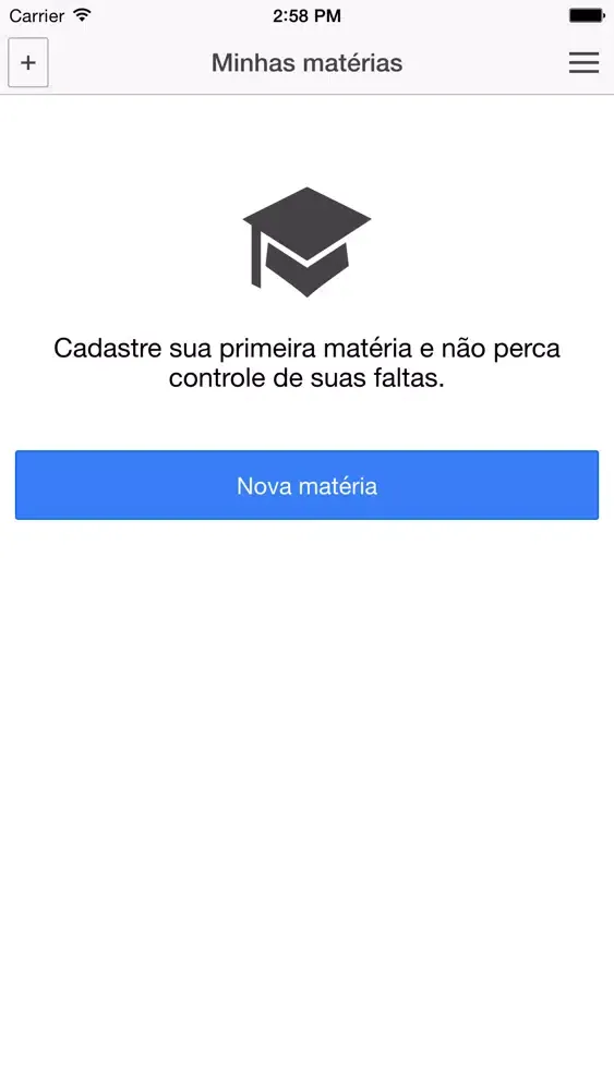 Presente! Controle de Faltas Screenshots