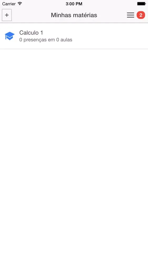 Presente! Controle de Faltas Screenshots