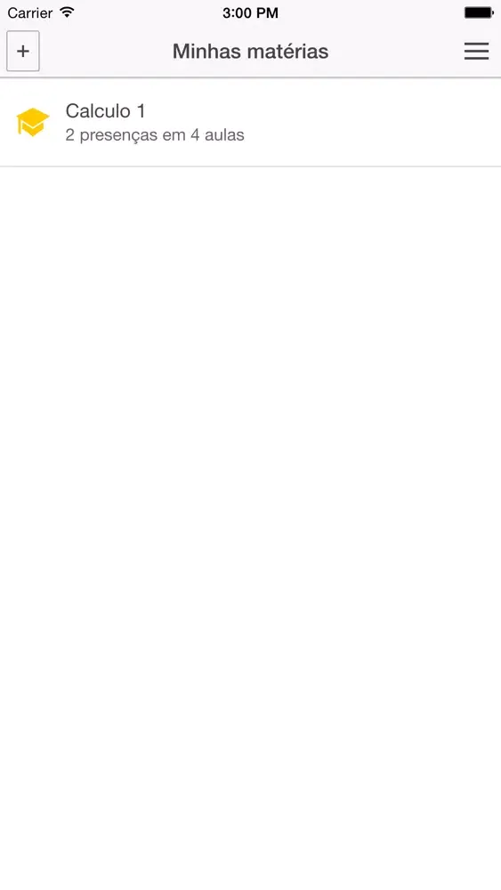 Presente! Controle de Faltas Screenshots