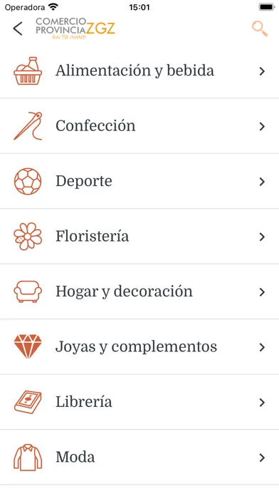 Comercio Provincia de Zaragoza سکرین شاٹس