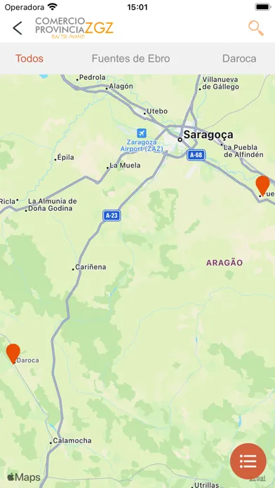 Comercio Provincia de Zaragoza سکرین شاٹس