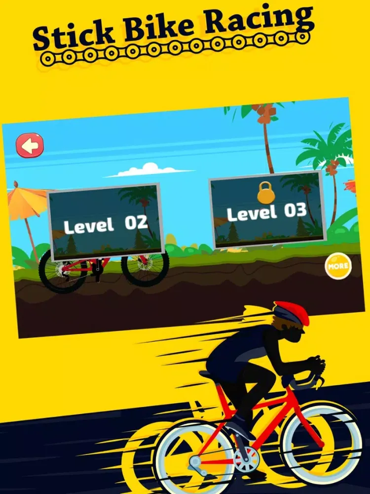 Capturas de tela do Stick Bike Racing iPad 