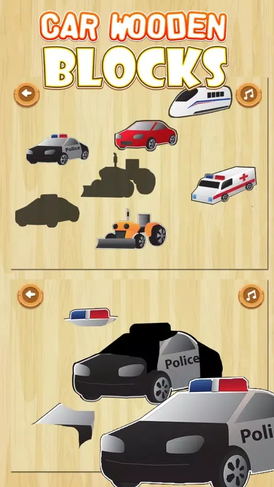 Car Wooden Blocks Screenshots
