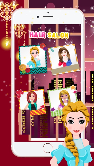 Zrzuty ekranu Hair Salon - Princess Game