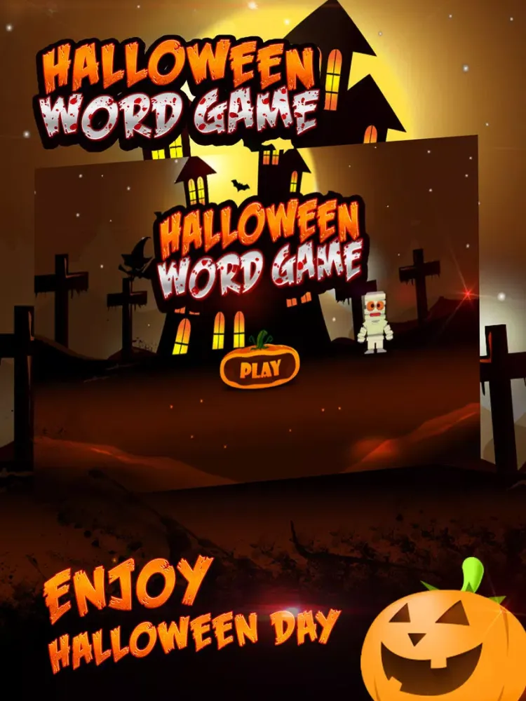 Captures d'écran de Halloween Word Game iPad 