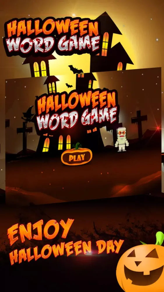 Captures d'écran de Halloween Word Game