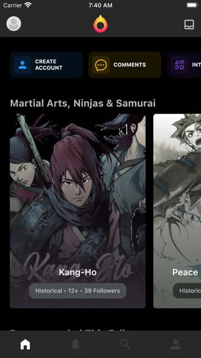 COMET — Manga, Webtoon, Manhua Screenshots