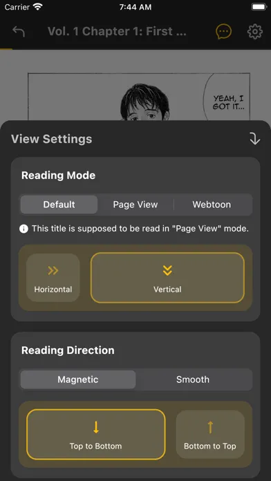 COMET — Manga, Webtoon, Manhua Screenshots