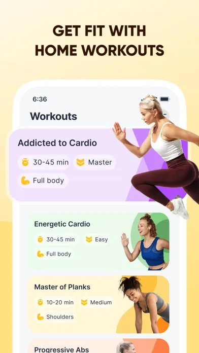 Fitself: Fitness and Fasting スクリーンショット