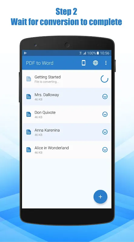 Captures d'écran de PDF to Word