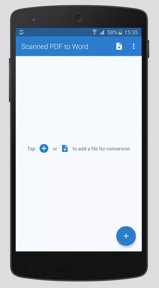 Scanned PDF to Word Screenshots