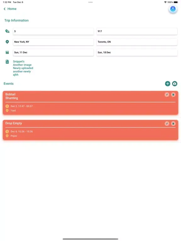Baaz Trucking iPad  স্ক্রিনশট