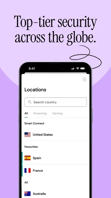 CometVPN - Safe Browsing স্ক্রিনশট