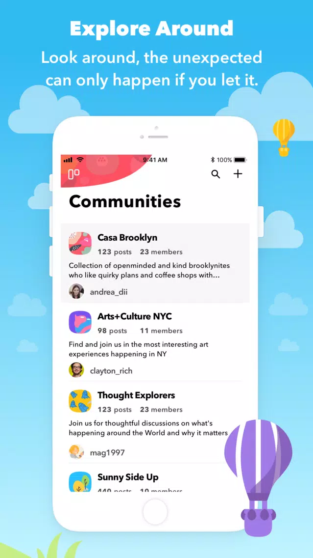 Okappi: Communities and Groups स्क्रीनशॉट