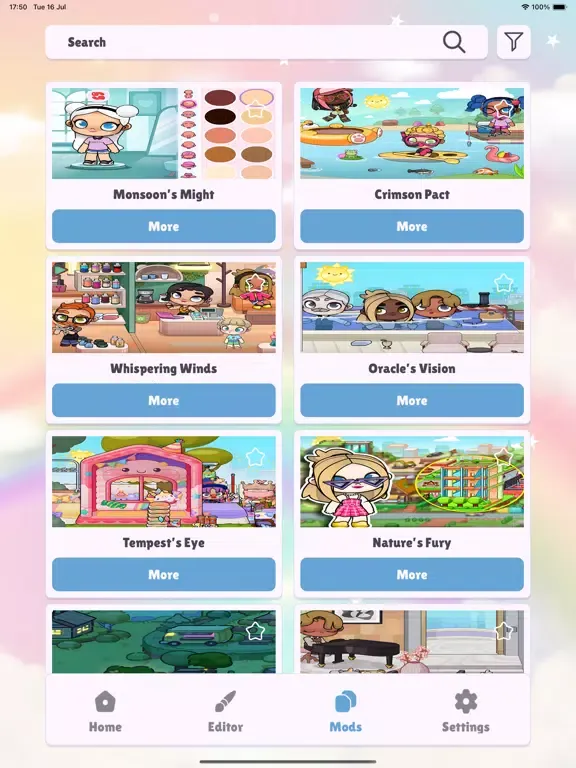 Mods, Skins for Avatar World. iPad  スクリーンショット