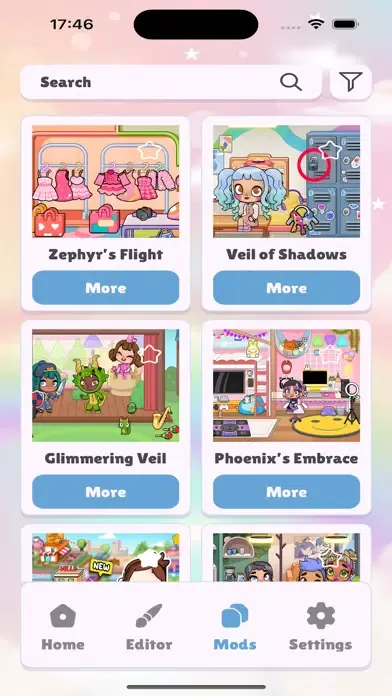 Mods, Skins for Avatar World. スクリーンショット