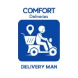 Comfort Deliveries Rider