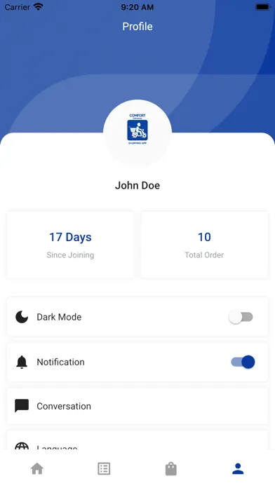 Comfort Deliveries Rider স্ক্রিনশট