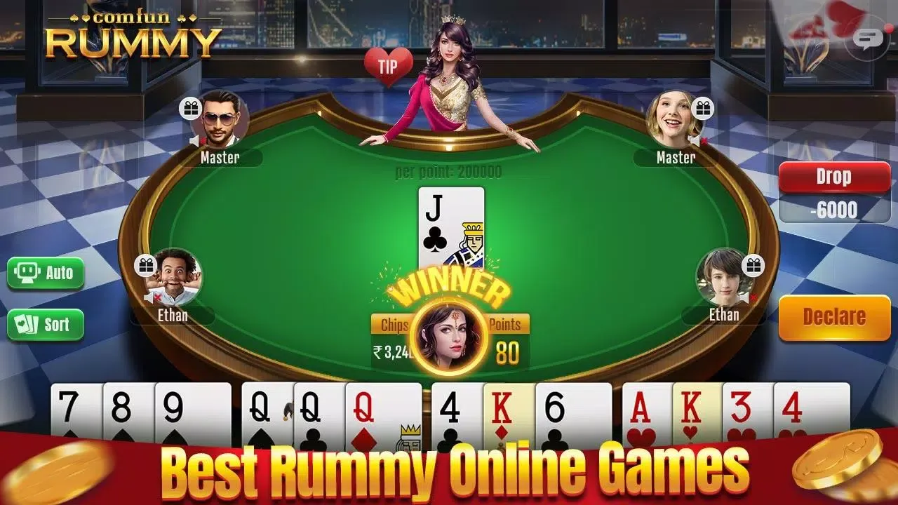 Indian Rummy Comfun Online Screenshots