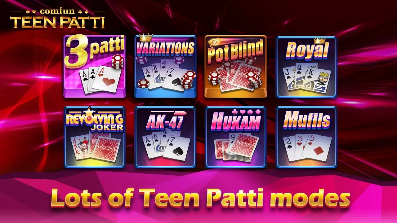 Teen Patti Comfun Card Online应用截图