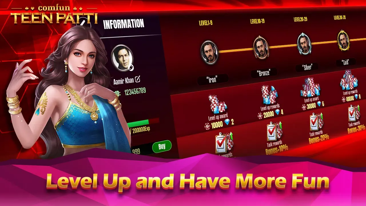 Teen Patti Comfun Card Online应用截图