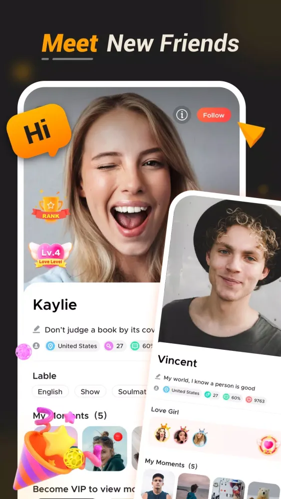 ComHub - Video chat online Screenshots