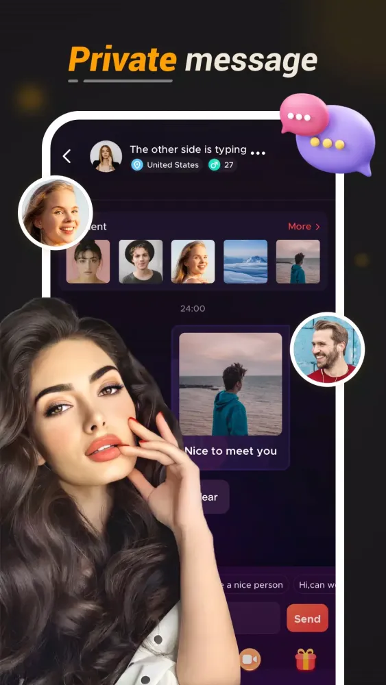 ComHub - Video chat online Screenshots