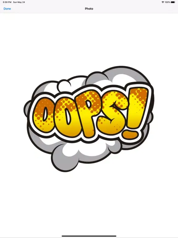 Comic book top stickers iPad  Screenshots