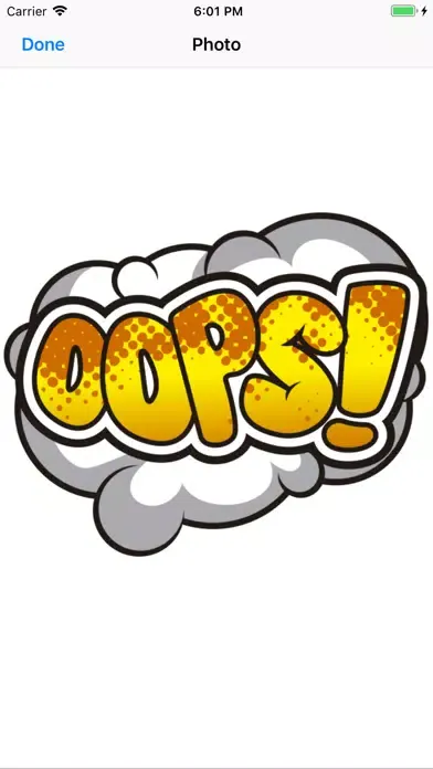 Comic book top stickers Screenshots