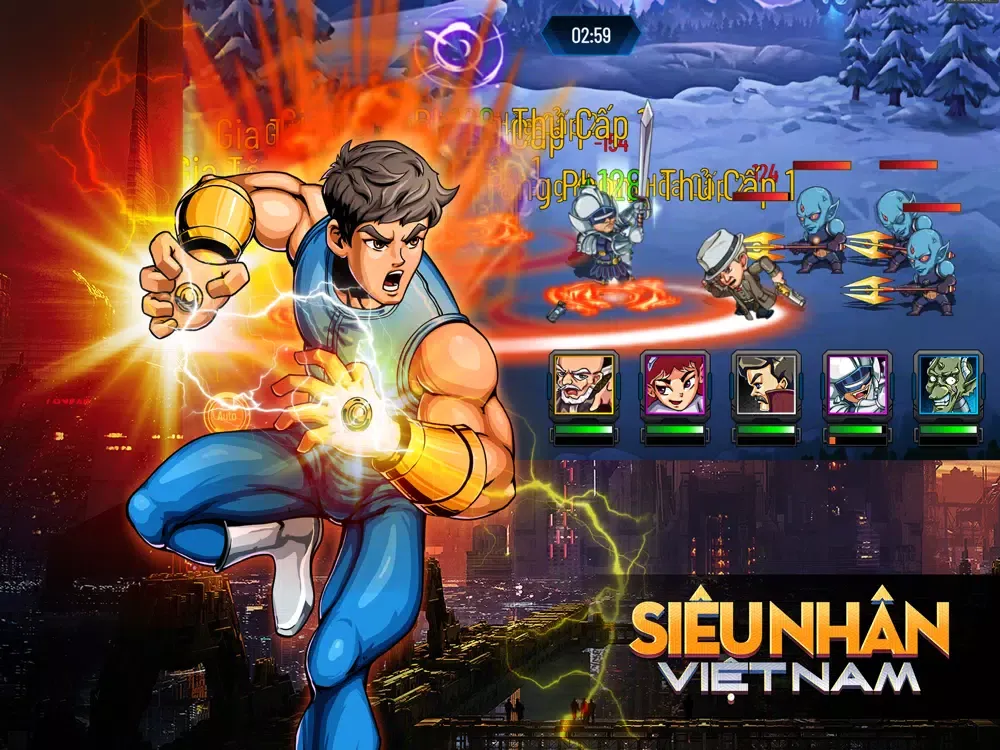Captures d'écran de Hesman - Siêu Nhân Việt Nam iPad 
