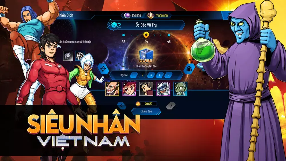 Captures d'écran de Hesman - Siêu Nhân Việt Nam