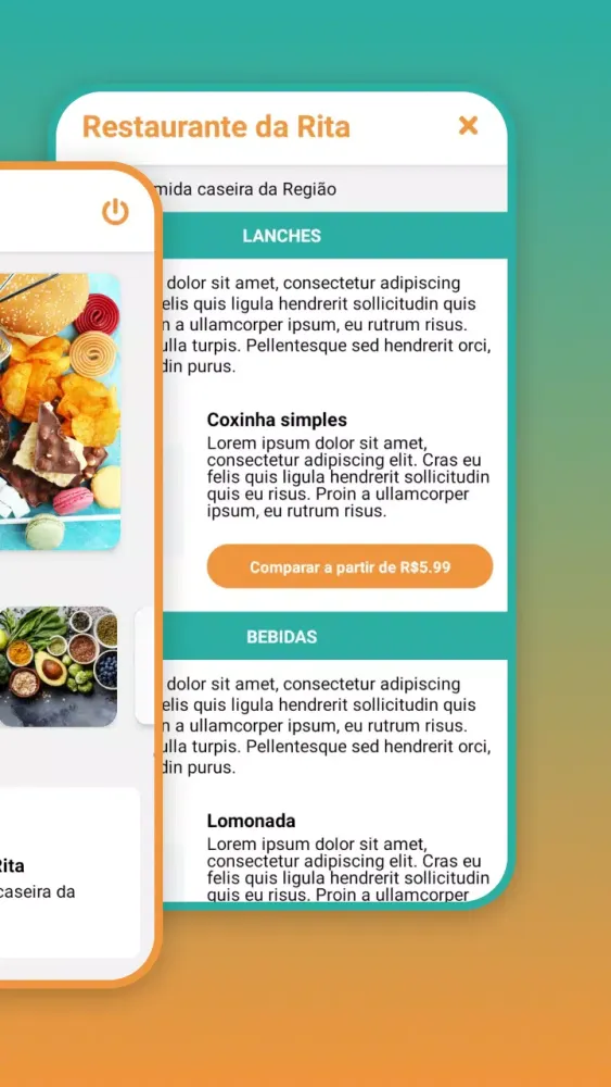 Comida em Casa Screenshots