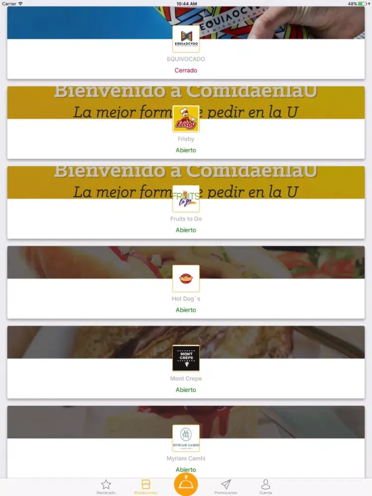 en la U | Domicilios iPad  স্ক্রিনশট