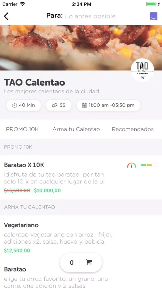 en la U | Domicilios স্ক্রিনশট