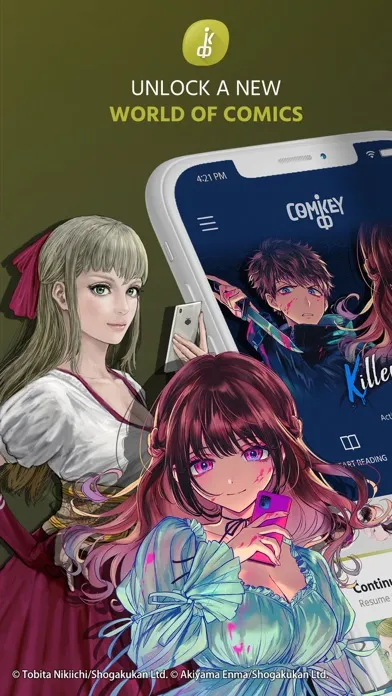 Comikey - Manga & Webcomics سکرین شاٹس