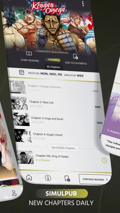 Comikey - Manga & Webcomics سکرین شاٹس