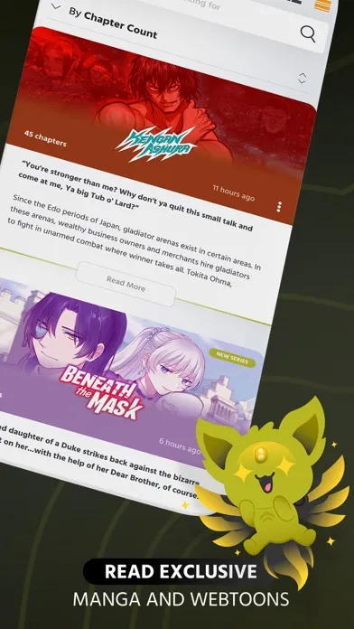 Comikey - Manga & Webcomics سکرین شاٹس